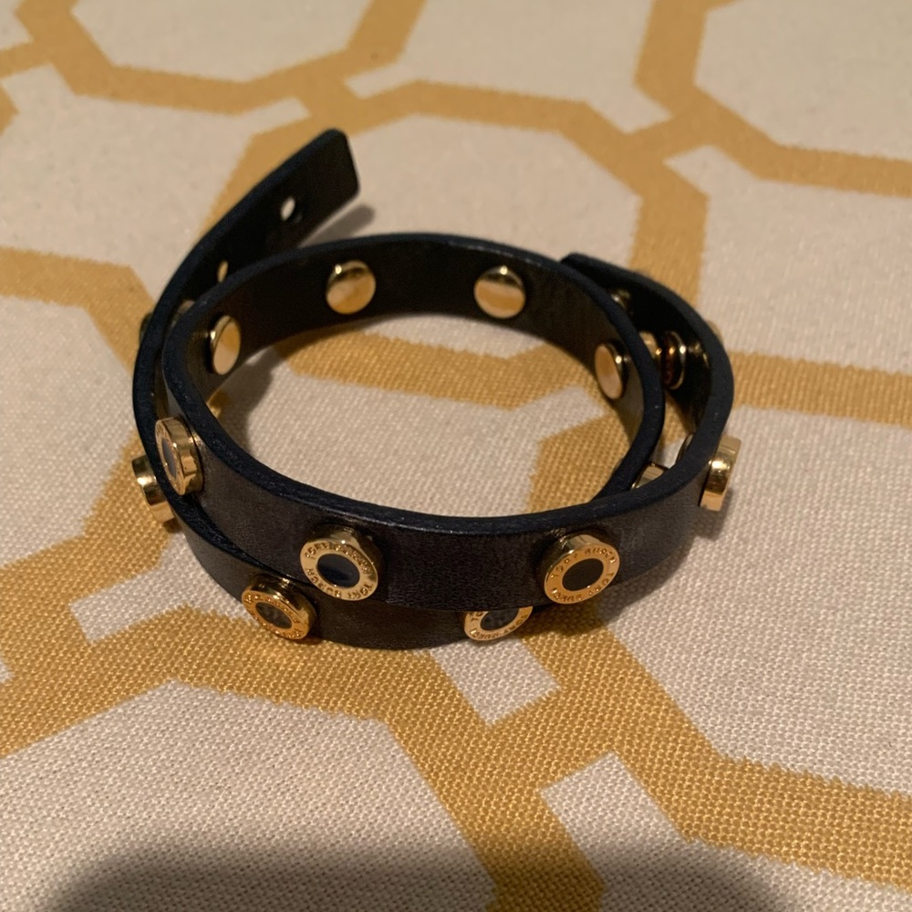 Tory Burch Wrap Leather Bracelet
